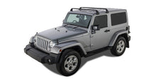 Load image into Gallery viewer, Rhino-Rack 07-22 Jeep Wrangler JK/JL 2 Door Hard Top Vortex SG 2 Bar Roof Rack - Black