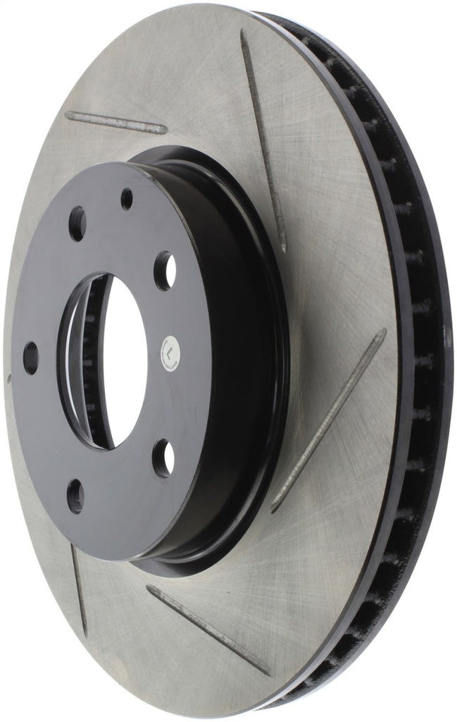 StopTech 14-18 Mazda 3 Front Left Sport Slotted Rotor