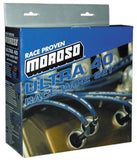 Moroso Ford 302 Ignition Wire Set - Ultra 40 - Sleeved - Non-HEI - 135 Degree - Blue