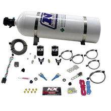 Load image into Gallery viewer, Nitrous Express Ford EFI Dual Nozzle Nitrous Kit (100-300HP) w/15lb Bottle