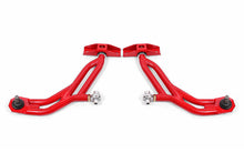 Load image into Gallery viewer, BMR 10-14 Ford Mustang Adj. Lower A-Arms w/ Delrin/Rod End / 19mm Tall Ball Joint - Red - GTR Auto