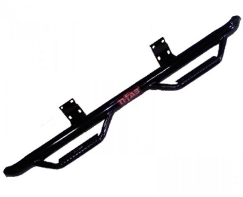 N-Fab Nerf Step 07-13 Chevy-GMC 2500/3500 07-10 1500 Ext. Cab - Gloss Black - Cab Length - 3in