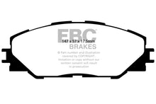 Load image into Gallery viewer, EBC 09-10 Pontiac Vibe 2.4 2WD Greenstuff Front Brake Pads