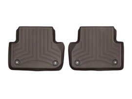 WeatherTech 2017+ Audi A4 Rear FloorLiner - Cocoa