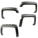 Rugged Ridge Fender Flare Kit Black 14-17 Chev 1500 Short Bed