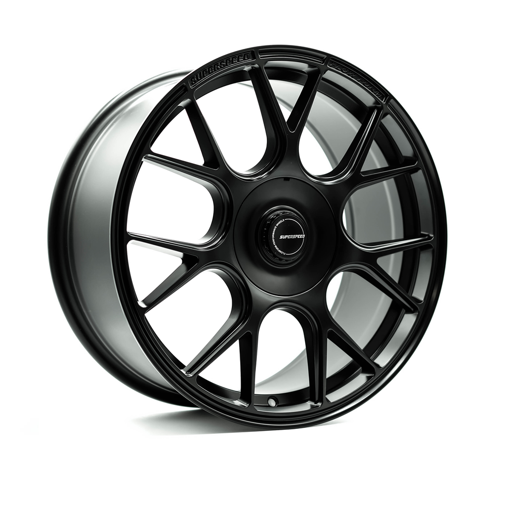 RF01 Progressive Flow Form Matt Black 18x8.5 +45 5x100/112 CB73.1 Cone seat