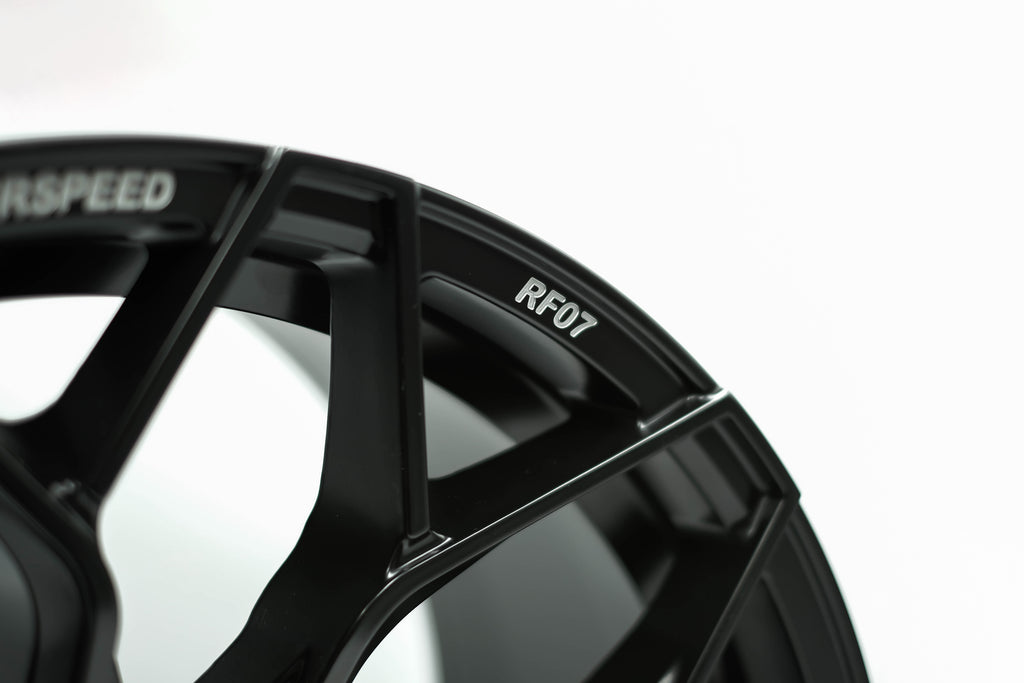 RF07 Flow Form Matt Black  20x10.5 +35 5x120  CB74.1 Cone seat