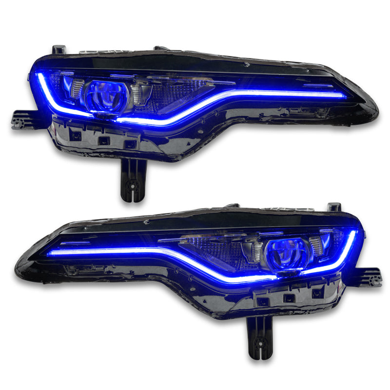 Oracle 19-21 Chevy Camaro SS/RS RGBW+A Headlight DRL Upgrade Kit - ColorSHIFT 2