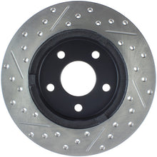 Load image into Gallery viewer, StopTech 05-09 Pontiac G5/05-10 G8 / 05-08 Chevrolet Cobalt Slotted &amp; Drilled Rear Left Rotor