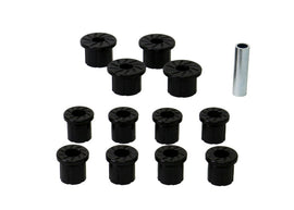 Whiteline 84-89 Toyota 4Runner/Pickup Rear Leaf Spring Shackle Bushing Kit - GTR Auto