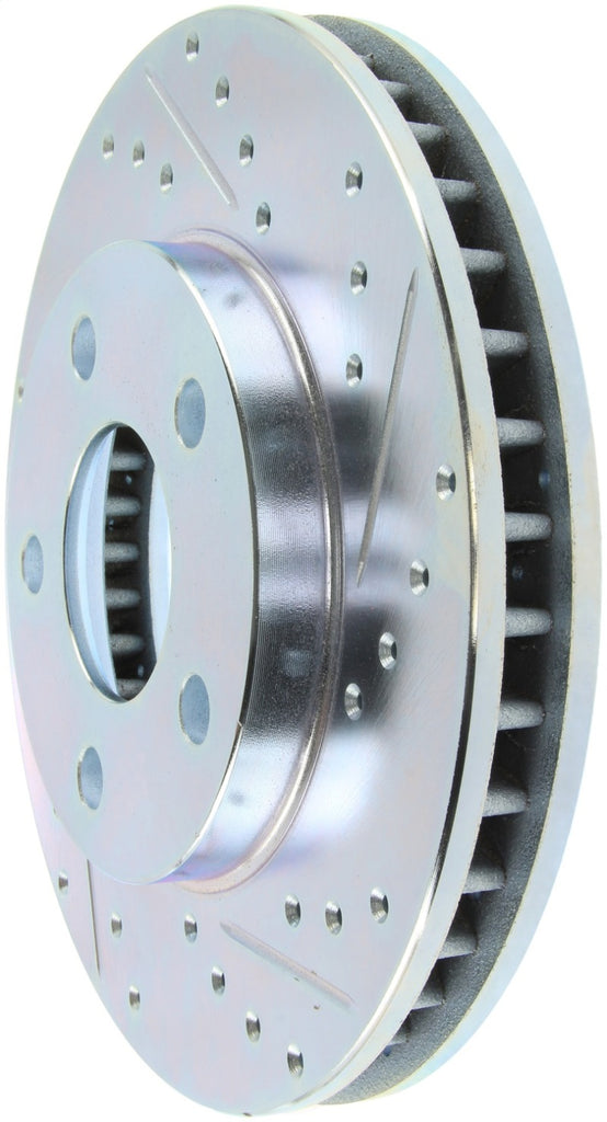StopTech Select Sport 93-97 Chevrolet Camaro / Pontiac Firebird Slotted and Drilled Left Front Rotor
