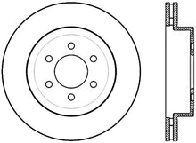 Load image into Gallery viewer, StopTech 03-04 Dodge Dakota Slotted Front Right Sport Cryo Brake Rotor
