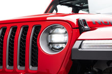 Load image into Gallery viewer, Rugged Ridge 18-20 Jeep Wrangler JL / 2020 Jeep Gladiator JT Black Elite Headlight Guards Black