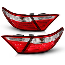 Load image into Gallery viewer, ANZO 2015-2016 Toyota Camry LED Taillights Red/Clear