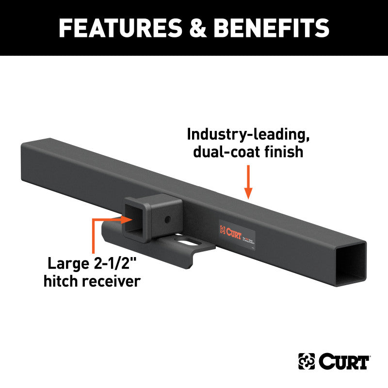 Curt 2.5in Rec 44in L Center Section