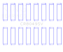 Load image into Gallery viewer, King Engine Bearings 08-11 BMW N62/N63/S63 Rod Bearing Set - Size +.5