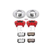 Load image into Gallery viewer, Power Stop 00-02 Toyota Tundra Front Z36 Truck &amp; Tow Kit w/Cals