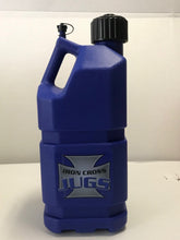 Load image into Gallery viewer, Iron Cross 5 Gallon Utility Jug - Blue - 4 Pack