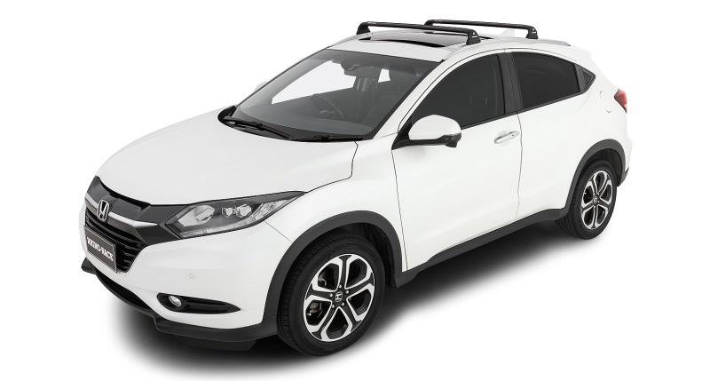 Rhino-Rack 15-22 Honda HR-V 2nd Gen 4 Door SUV w/Flush Rails Vortex RVP 2 Bar Roof Rack - Black