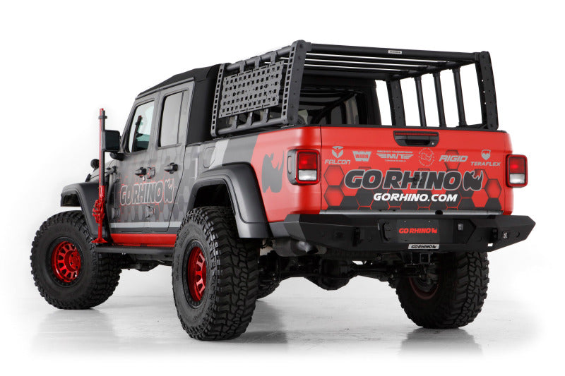 Go Rhino 19-21 Jeep Gladiator XRS Overland Xtreme Rack - Box 1 (Req. gor5950000T-02) - GTR Auto