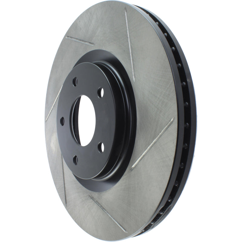 StopTech Power Slot 07-09 Nissan Sentra 2.5L SE-R Spec V SportStop Front Slotted Left Rotor