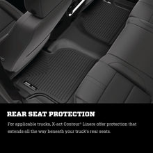 Load image into Gallery viewer, Husky Liners 19-21 Silverado/Sierra 1500/2500/3500 Double Cab X-ACT 2nd Seat Floor Liner - BLK - GTR Auto