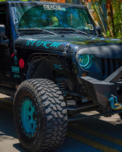 Load image into Gallery viewer, Oracle 7in High Powered LED Headlights - Black Bezel - ColorSHIFT No Controller