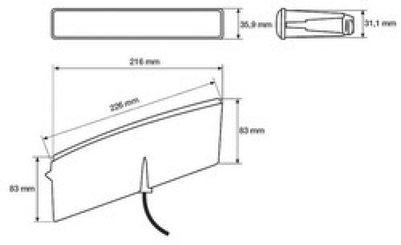 Hella LEDayLine Daytime Running Light Kit