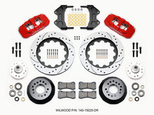 Load image into Gallery viewer, Wilwood AERO6 Front Hub Kit 15.00 Drilled-Red WWE ProSpindle