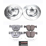 Power Stop 02-05 BMW 745i Rear Z26 Street Warrior Brake Kit