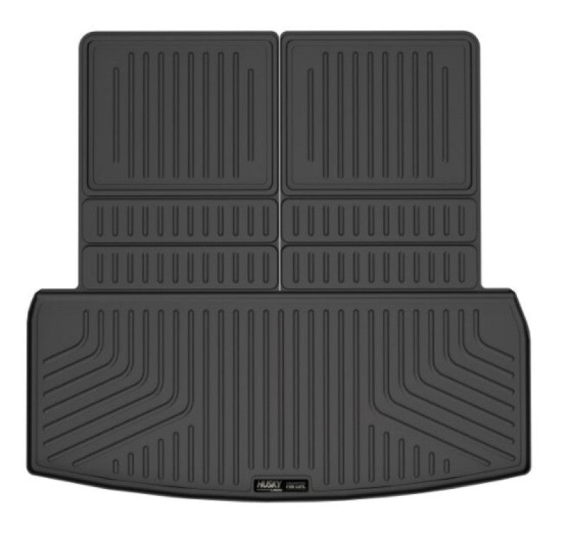 Husky Liners 20-21 Lincoln Aviator Weatherbeater Cargo Liner Fits To Back of 2nd Row Seats - Black - GTR Auto