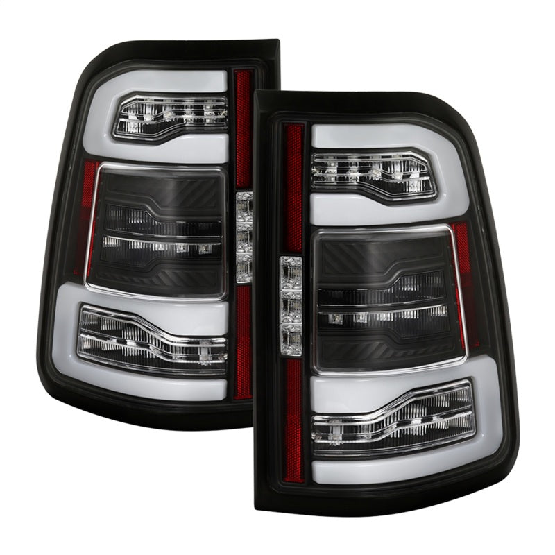 Spyder Dodge Ram 19-20 LED Tail Light Black ALT-YD-DR19HAL-SEQ-BK