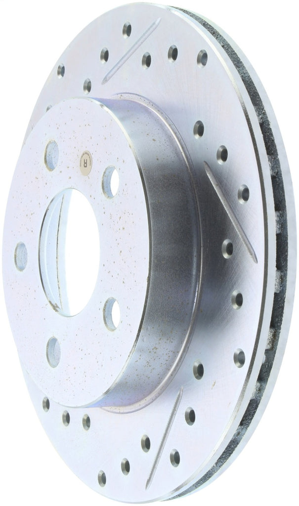 StopTech Select Sport Drilled & Slotted Rotor - Rear Right