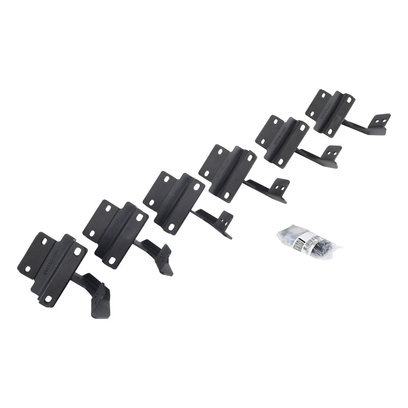Go Rhino 15-21 Ford F-150 SC 4DR Mounting Brackets (V-Series V3/RB10 Slim/RB20 Slim) - Tex. Blk - GTR Auto