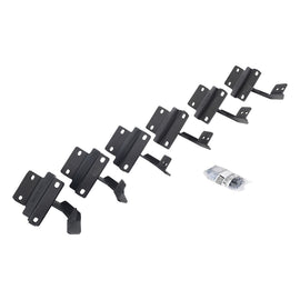 Go Rhino 15-21 Ford F-150 SC 4DR Mounting Brackets (V-Series V3/RB10 Slim/RB20 Slim) - Tex. Blk - GTR Auto