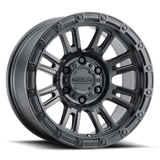 Raceline 956B Compass 18x9in / 6x139.7 BP / 18mm Offset / 106.1mm Bore - Satin Black Wheel