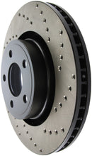Load image into Gallery viewer, StopTech 15-17 Ford Mustang Drilled Sport Left Front Rotor