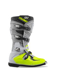 Gaerne GXJ Boot Grey/Fluorescent Yellow Size - Youth 2.5