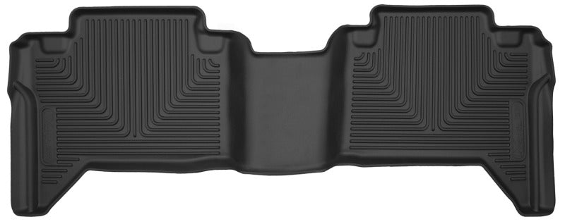 Husky Liners 05-14 Toyota Tacoma Crew Cab Pickup X-Act Contour Black 2nd Seat Floor Liner - GTR Auto