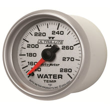 Load image into Gallery viewer, Autometer Ultra-Lite II 52mm 140-280 Deg F Mechanical Water Temp Gauge