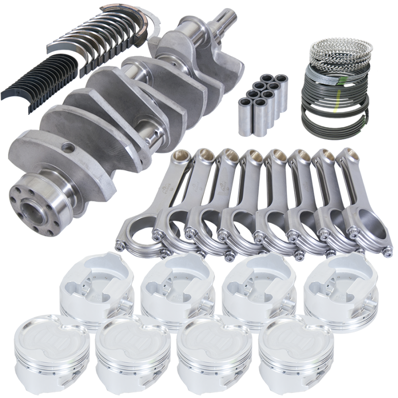 Eagle Ford 4.6L 4-Valve Heads Rotating Assembly Kit with 5.950in H-Beam - +.020 Bore