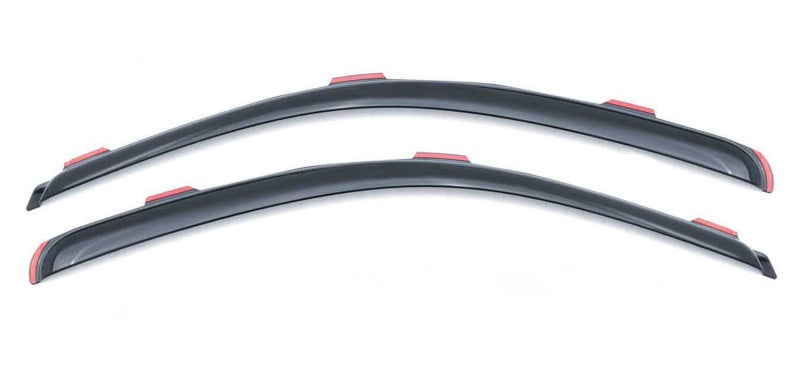 AVS 15-18 Chevy Colorado Ext. Cab Ventvisor In-Channel Window Deflectors 2pc - Smoke - GTR Auto