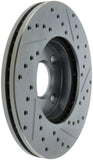 StopTech Select Sport Drilled & Slotted Rotor - Front Left
