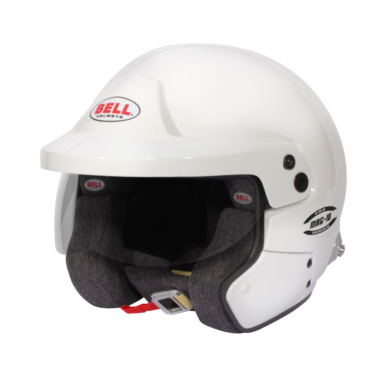 Bell Mag-10 Pro (HANS) 54 (6 3/4) FIA8859/SA2020 - Size 54 (White)