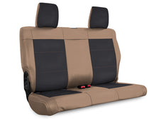 Load image into Gallery viewer, PRP 07-10 Jeep Wrangler JK Rear Seat Covers/2 door - Black/Tan