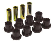 Load image into Gallery viewer, Prothane 73-79 Ford F250 Crew Cab / F350 Rear Spring &amp; Shackle Bushings - Black