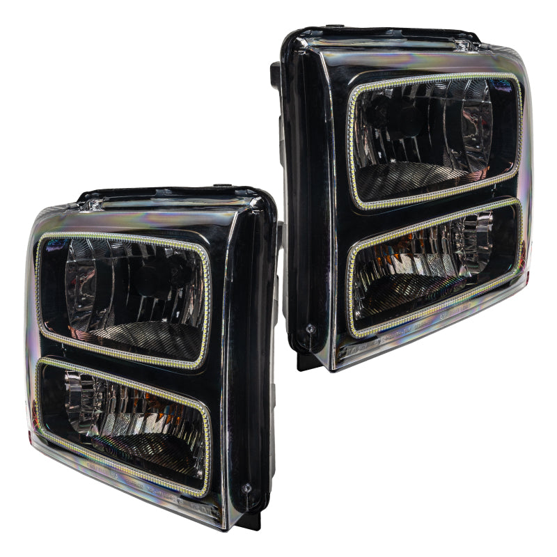 Oracle 05-07 Ford F-250/350 SMD HL - Black - ColorSHIFT