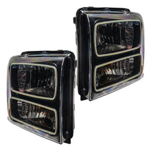 Load image into Gallery viewer, Oracle 05-07 Ford F-250/350 SMD HL - Black - ColorSHIFT w/ 2.0 Controller