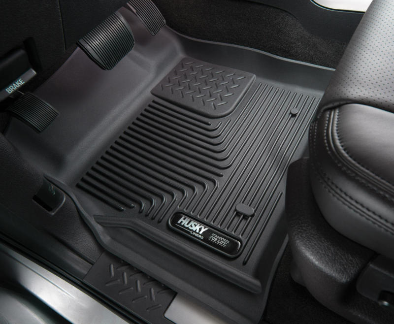 Husky Liners 2015 Chevrolet Suburban / Yukon X-Act Contour Black Floor Liners (2nd Seat) - GTR Auto