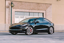 Load image into Gallery viewer, Rally Armor 17-22 Tesla Model 3 Black UR Mud Flap - Metallic Black Logo